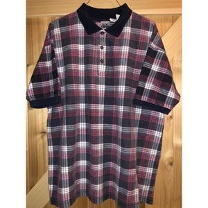 vintage ‘90s bugle boy plaid shirt